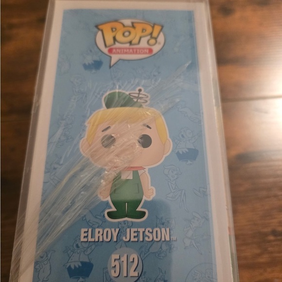 Funko Pop Animation The Jetsons - Elroy Jetson NEW #512 In Protector - Picture 3 of 4